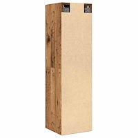 vidaXL TV-skåp åldrat trä 30,5x30x110 cm konstruerat trä