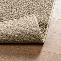 vidaXL Matta ZIZUR beige 80x150 cm jutelook inomhus och utomhus