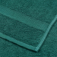 vidaXL Bastuhanddukar 2 st grön 80x200 cm 360 gsm 100% bomull