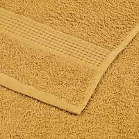 vidaXL Bastuhanddukar 2 st guld 80x200 cm 360 gsm 100% bomull