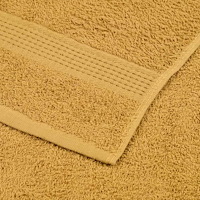 vidaXL Bastuhanddukar 4 st guld 80x200 cm 360 gsm 100% bomull