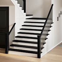 vidaXL Trappstegsmattor 4 pcs mörkbrun 110x25x2 cm massiv ek
