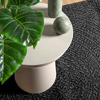 vidaXL Matta ZIZUR antracit 80x150 cm jutelook inomhus och utomhus