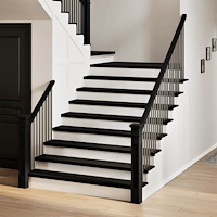 vidaXL Trappstegsmattor 2 pcs mörkbrun 120x25x2 cm massiv ek