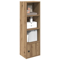 vidaXL Bokhylla artisan ek 31x24x102 cm konstruerat trä