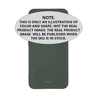 ONSALA Back Silicone Touch Recycled Samsung S25 5G Olive Green