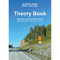 Hagberg Media AB Theory Book : Driving Licence Book 2025 (körkortsboken på engelska för B-körkort) (häftad, eng)