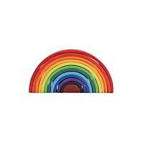 MYPAUZE Regnbågsklossar båge 12 delar