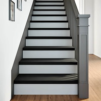 vidaXL Trappstegsmattor 16 pcs mörkbrun 70x30x2 cm massiv ek
