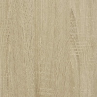 vidaXL Väggmonterat sängbord sonoma-ek 40x31x39,5 cm