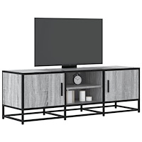 vidaXL Tv-bänk grå sonoma 120x35x41 cm konstruerat trä och metall