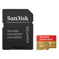 SANDISK MicroSDXC Extreme Plus 2TB UHS-I with adapter