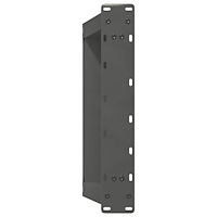 vidaXL Soffbordsben U-formade 2 st antracit 40x(30-31) cm stål