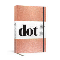 Penguin Random House US Dot Journal (Rose Gold): A dotted, blank journal for list-making, journaling, goal-setting: 256 pages with elastic closu...