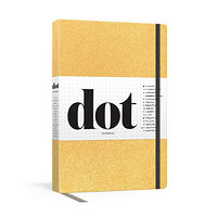 Penguin Random House US Dot Journal (Gold): A dotted, blank journal for list-making, journaling, goal-setting: 256 pages with elastic closure an...