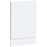 vidaXL Diskmaskinspanel Kalmar betonggrå 45x1,5x67 cm konstruerat trä