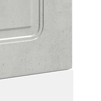 vidaXL Diskmaskinspanel Kalmar betonggrå 45x1,5x67 cm konstruerat trä