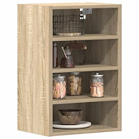 vidaXL Väggskåp “Riga” sonoma-ek 40x29,5x60 cm konstruerat trä