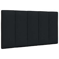vidaXL Dyna till huvudgavel svart 90 cm tyg