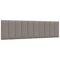 vidaXL Dyna till huvudgavel taupe 180 cm tyg