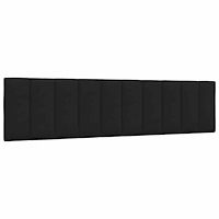 vidaXL Dyna till huvudgavel svart 200 cm tyg
