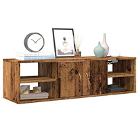 vidaXL Väggskåp åldrat trä 101x30x29 cm konstruerat trä
