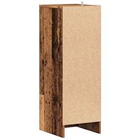 vidaXL Skoskåp gammalt trä 32x35x92 cm konstruerat trä
