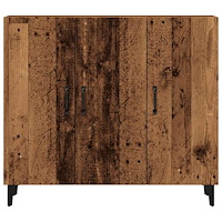vidaXL Skänk gammalt trä 90x34x80 cm konstruerat trä