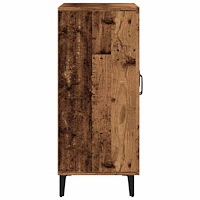 vidaXL Skänk gammalt trä 90x34x80 cm konstruerat trä