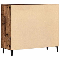vidaXL Skänk gammalt trä 90x34x80 cm konstruerat trä