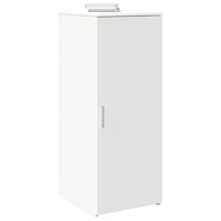 vidaXL Förvaringsskåp vit 40x45x103,5 cm konstruerat trä