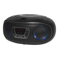 Denver DENVER TCL-212BT - boombox - CD, USB-radio, Bluetooth