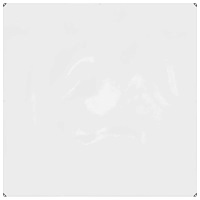 vidaXL Klar presenning med öljetter 2x2 m PVC