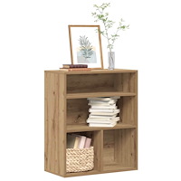 vidaXL Bokhylla artisan ek 60x30x71,5 cm konstruerat trä