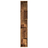 vidaXL Bokhylla/Rumsavdelare gammalt trä 100x24x155 cm