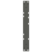 vidaXL Soffbordsben V-formade 2 st antracit 50x(30-31,3) cm stål