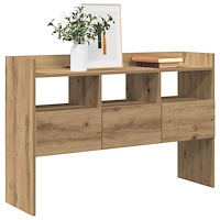 vidaXL Skänk artisan ek 105x30x70 cm konstruerat trä