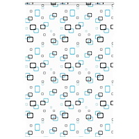 vidaXL Duschrullgardin med kassett 150x240 cm tygbredd 146 cm