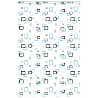 vidaXL Duschrullgardin med kassett 160x240 cm tygbredd 156 cm