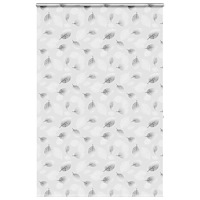 vidaXL Duschrullgardin med kassett 150x240 cm tygbredd 146 cm