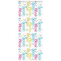 vidaXL Duschrullgardin med kassett 100x240 cm tyg bredd 96 cm