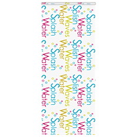 vidaXL Duschrullgardin med kassett 110x240 cm tyg bredd 106 cm