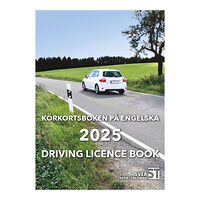 Svea Trafikutbildning Körkortsboken på Engelska 2025 / Driving licence book (häftad, eng)