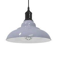 vidaXL Taklampa höjdjusterbar E27 glansgrå Ø 31 cm metall
