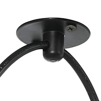 vidaXL Pendellampa med 6 lamphållare E27 svart metall