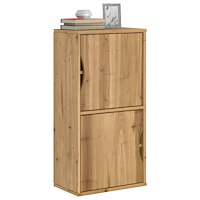 vidaXL Sidoskåp ODDA 40x24x79 cm massivt trä furu
