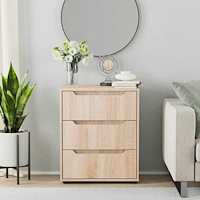 vidaXL Skänk VISNES Sonoma ek 60x40x73 cm konstruerat trä