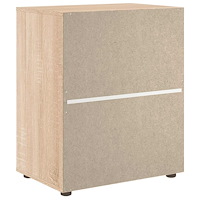 vidaXL Skänk VISNES Sonoma ek 60x40x73 cm konstruerat trä