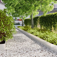 vidaXL Rabattkanter 30 st 20x103 cm rostfritt stål