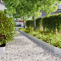 vidaXL Rabattkanter 30 st 20x103 cm galvaniserat stål